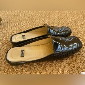 Stuart Weitzman Black Patent Mule - Women’s Size 11.5